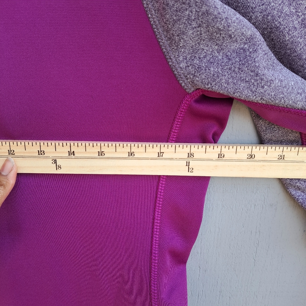 NIKE Therma Fit Womens Pullover Hoodie Purple/Gray Size Small - Picture 14 of 15